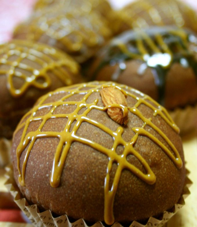 キャラメル入り☆ミルクココアブレッド by 薄荷パン 【クックパッド