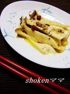 エリンギのぺペロンチーノ♪バター風味-レシピのメイン写真