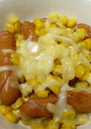 お弁当にも♪レンジでコンソメ味ウィンナー-レシピのメイン写真