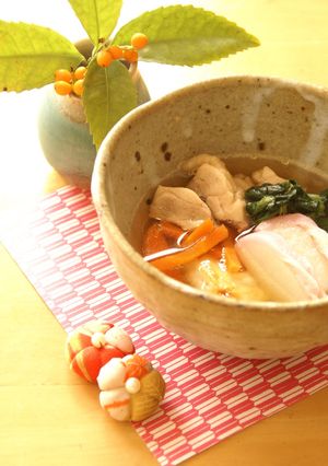 義母レシピ☺うちのお雑煮-レシピのメイン写真