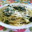 枝豆と京菜のパスタ
