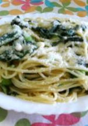 枝豆と京菜のパスタ-レシピのメイン写真