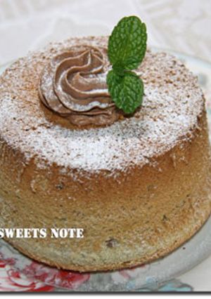 フランボワーズのシフォンケーキ-レシピのメイン写真