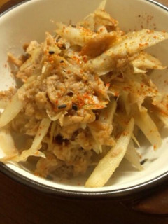 祖母の味*ツナとごぼうのきんぴら-レシピのメイン写真