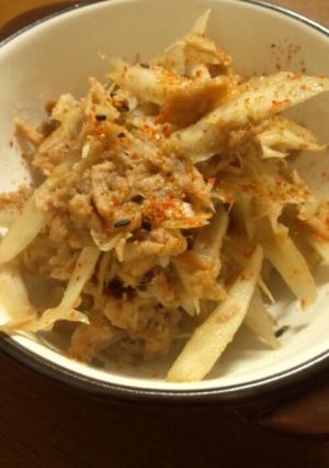 祖母の味＊ツナとごぼうのきんぴら-レシピのメイン写真