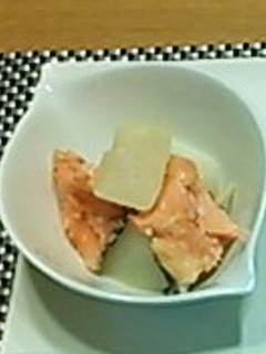 鮭と大根の塩麹煮-レシピのメイン写真