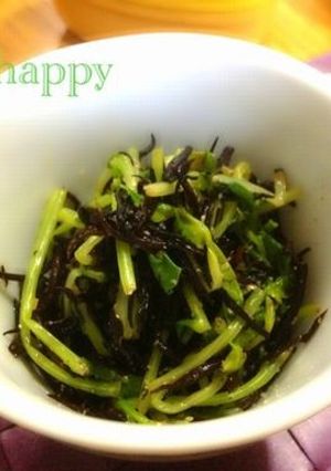 レンジで♪ひじき・豆苗の中華風酢のもの-レシピのメイン写真