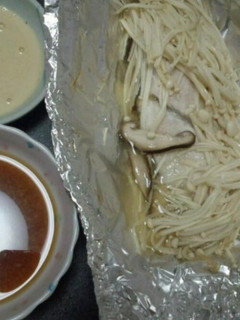2種の付けダレ☆めかじきの塩麹ホイル焼き-レシピのメイン写真
