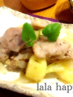 豚肉・ポテト・玉ねぎの簡単ハーブ炒め-レシピのメイン写真