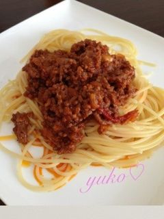 しっかりミートソース-レシピのメイン写真