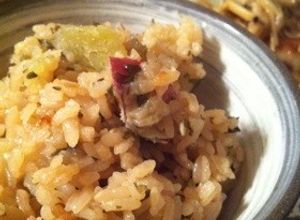 丸ごとさつま芋と塩昆布の炊き込みご飯-レシピのメイン写真