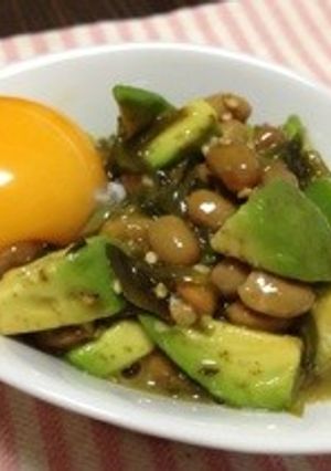 アボカド納豆美肌丼〜☆-レシピのメイン写真