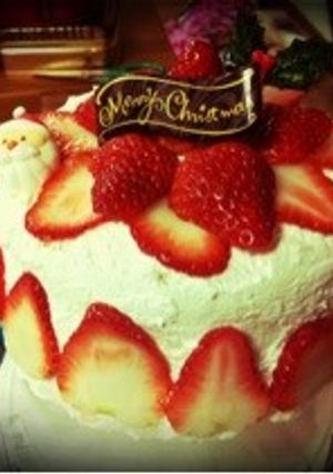 いちごのショートケーキ-レシピのメイン写真