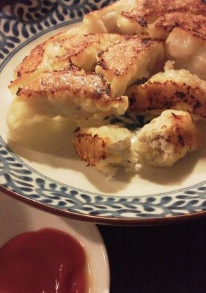 とりひき肉で☆洋風餃子-レシピのメイン写真