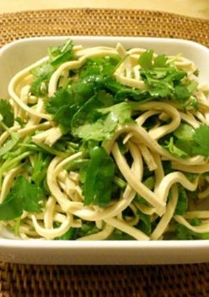 押し豆腐と香菜の和え物(香菜干絲)-レシピのメイン写真