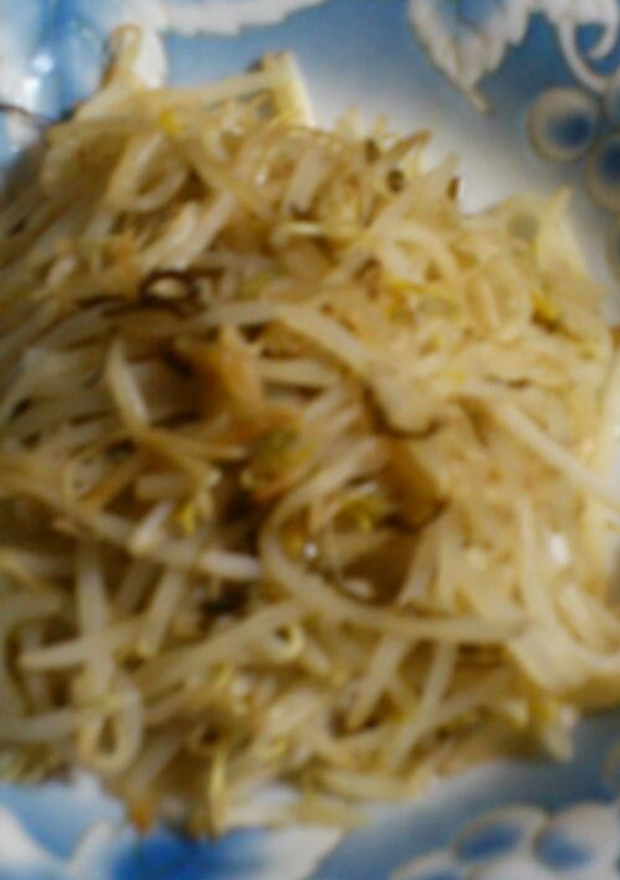 簡単！もやしと塩昆布の炒め-レシピのメイン写真