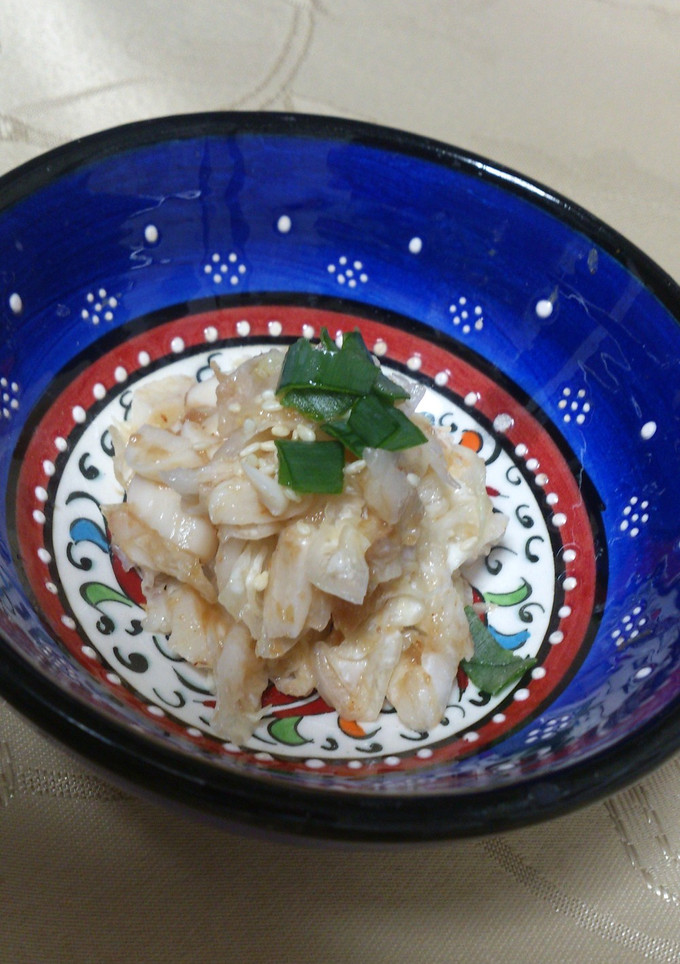 梅にんにくと白菜の和えもの-レシピのメイン写真