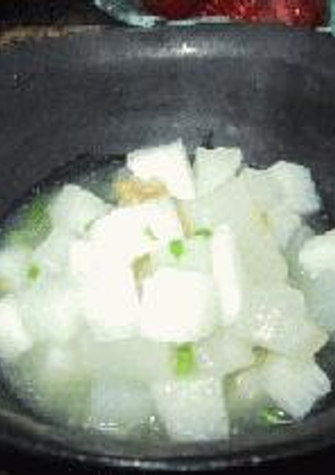 大根と長いものカモフラ煮-レシピのメイン写真