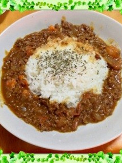 あっ!という間*簡単キーマカレー*-レシピのメイン写真