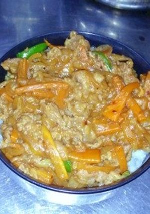 柔らか醤油麹牛と野菜簡単焼肉丼ランチ-レシピのメイン写真