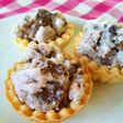 チョコとフルーツのアイスクリームタルト♪