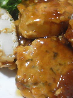 レンコンを挽き肉で包んで♪-レシピのメイン写真