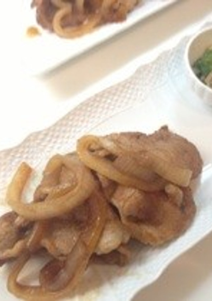 めんつゆで簡単☆生姜焼き☆ふっくら柔らか-レシピのメイン写真