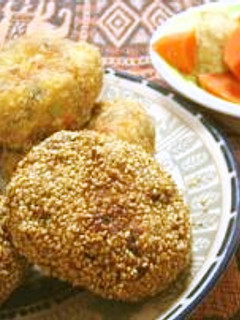 ゴマコロッケ-レシピのメイン写真