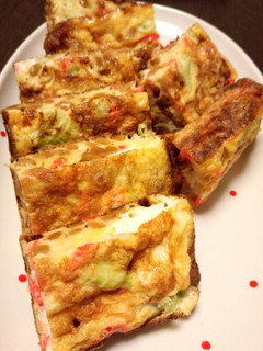材料4つ!美味納豆オムレツ-レシピのメイン写真