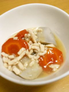 簡単ホクホク☆里芋の鶏そぼろあんかけ-レシピのメイン写真
