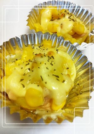 お弁当に♥ツナマヨコーンポテトチーズ焼き-レシピのメイン写真