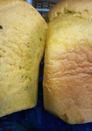 ふわふわのカボチャ食パン-レシピのメイン写真