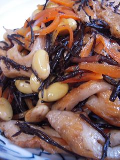 わが家のひじきの煮物♪-レシピのメイン写真