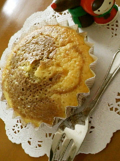 簡単♪HMと生クリームでカップケーキ-レシピのメイン写真