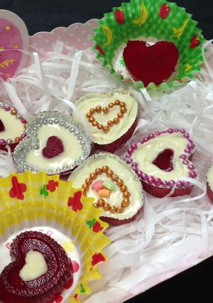 赤しそハードゼリーチョコ-レシピのメイン写真