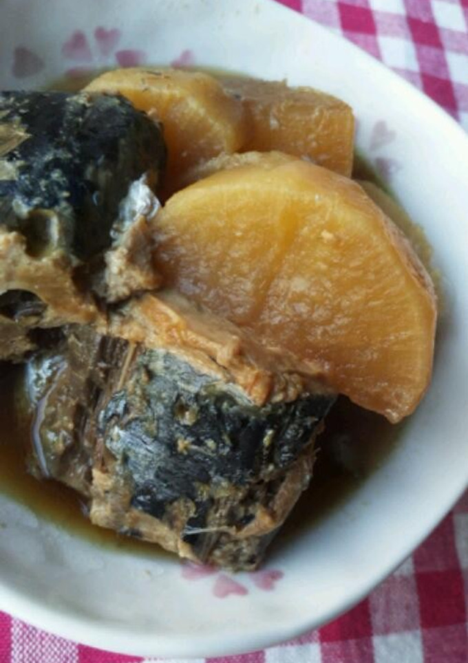 さば缶と大根の煮物-レシピのメイン写真