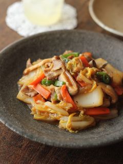 白菜と豚バラ肉のオイスター炒め-レシピのメイン写真