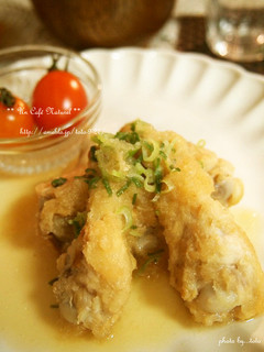 鶏手羽元のおろし煮♪-レシピのメイン写真