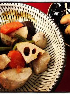 根菜たっぷり筑前煮-レシピのメイン写真
