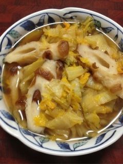 ちくわと白菜の煮物-レシピのメイン写真