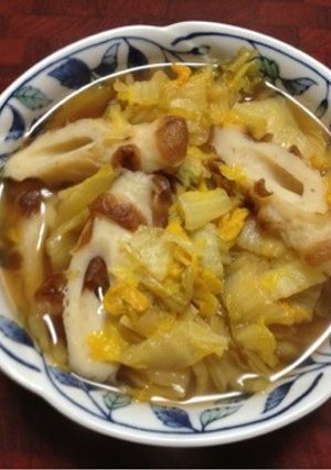 ちくわと白菜の煮物-レシピのメイン写真