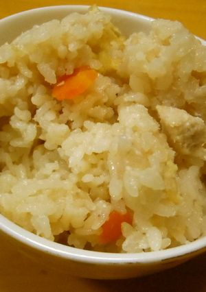 コクうま! 酒粕炊き込みご飯☆-レシピのメイン写真