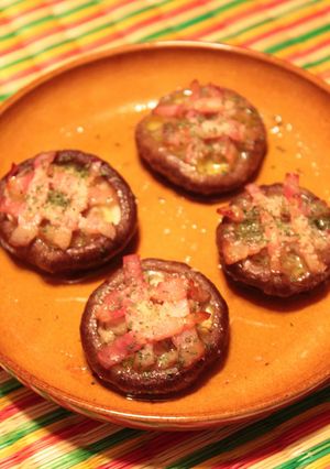 簡単☆椎茸とニンニクのオイル焼き☆-レシピのメイン写真