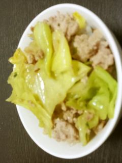餃子の餡丼-レシピのメイン写真