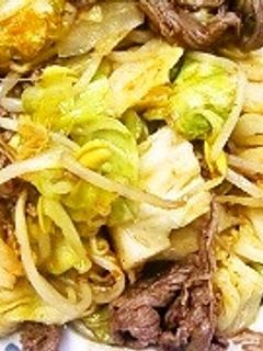 もやしとキャベツのピリ辛炒め-レシピのメイン写真