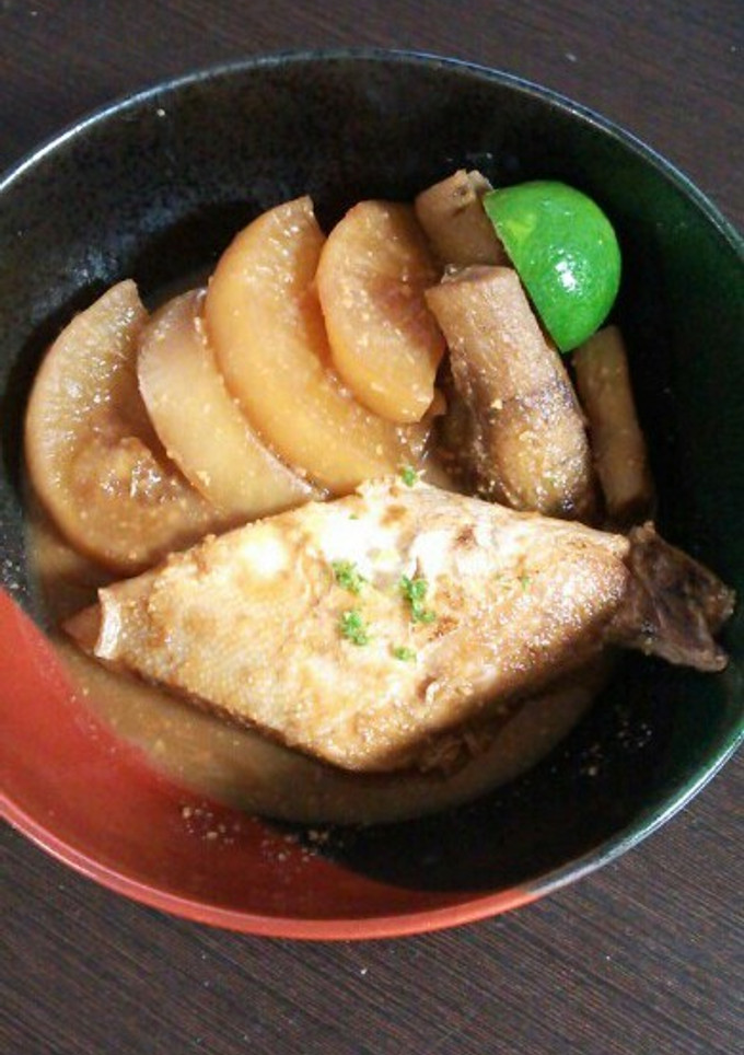 ぶりと大根の味噌煮-レシピのメイン写真