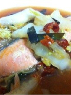 粕漬け鮭のドライトマト煮-レシピのメイン写真
