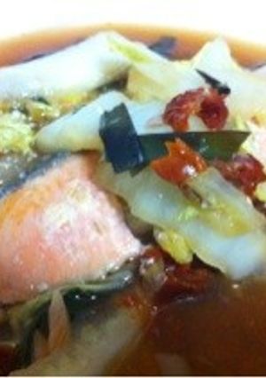 粕漬け鮭のドライトマト煮-レシピのメイン写真