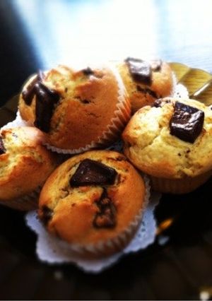 ごろっとチョコチャンクのマフィン-レシピのメイン写真