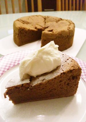 ふわっと軽いガトーショコラ-レシピのメイン写真
